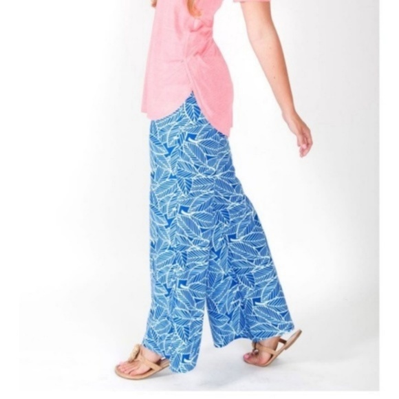 Banana Leaf Boho Summer Pants - Picture 2 of 2